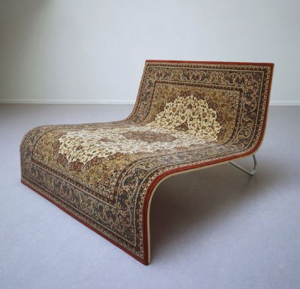 floating carpet couch